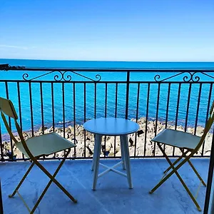 Coastal Seaview & Balcony Street View Cefalu